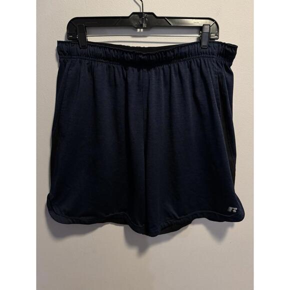 Mens Russell Freshforce Athletic Shorts, Size Large W34” Blue Gym Running Fit - Picture 1 of 4